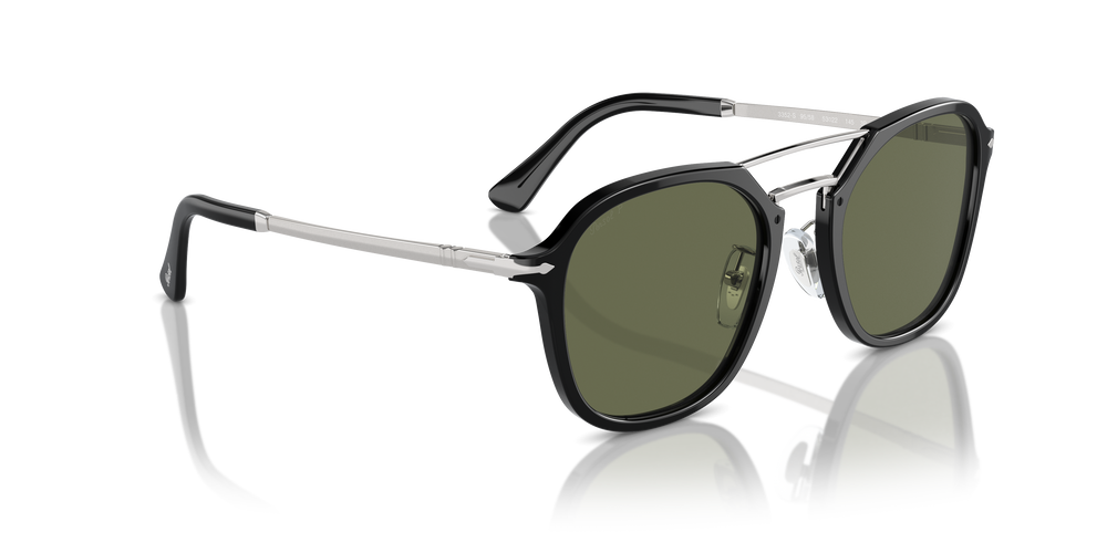 Persol PO3352S with Black Frame and Green Lenses - Image 3
