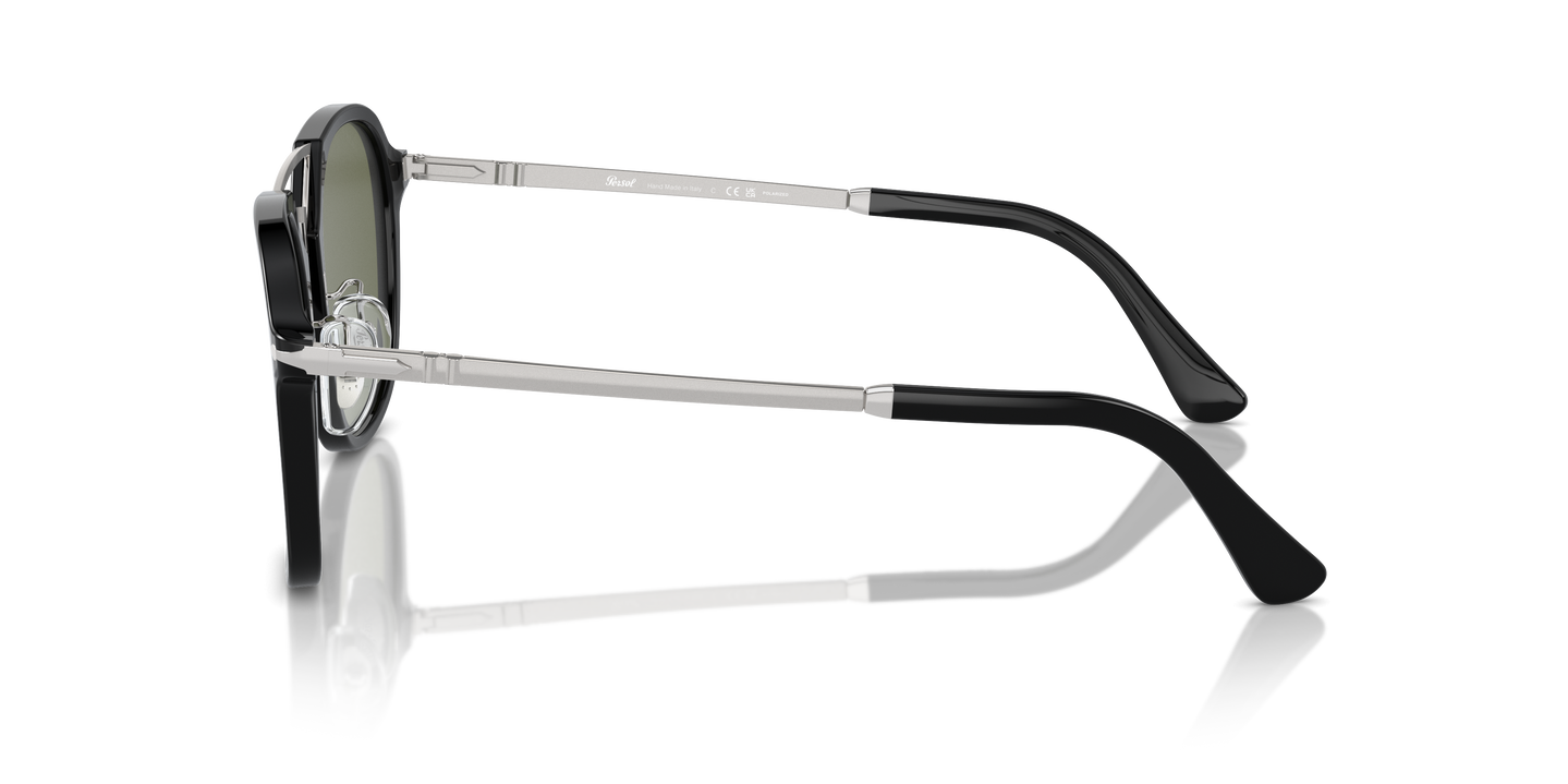 Persol PO3352S with Black Frame and Green Lenses - Image 1