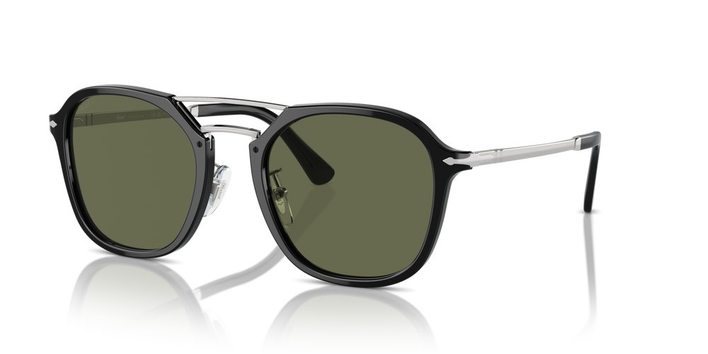 Persol PO3352S with Black Frame and Green Lenses - Image 1