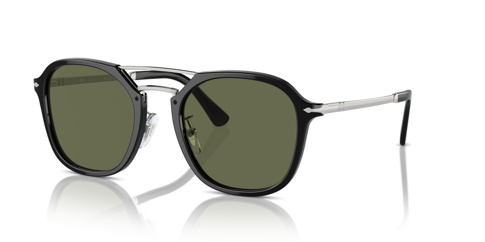 Persol PO3352S with Black Frame and Green Lenses | Persol® US