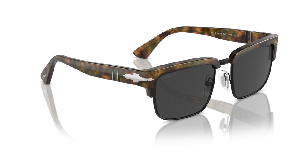Persol PO3354S with Caffe Frame and Black Lenses - Image 3