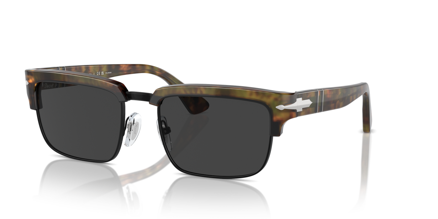 Persol PO3354S con Montatura Caffè e Lenti Nero - Immagine 1