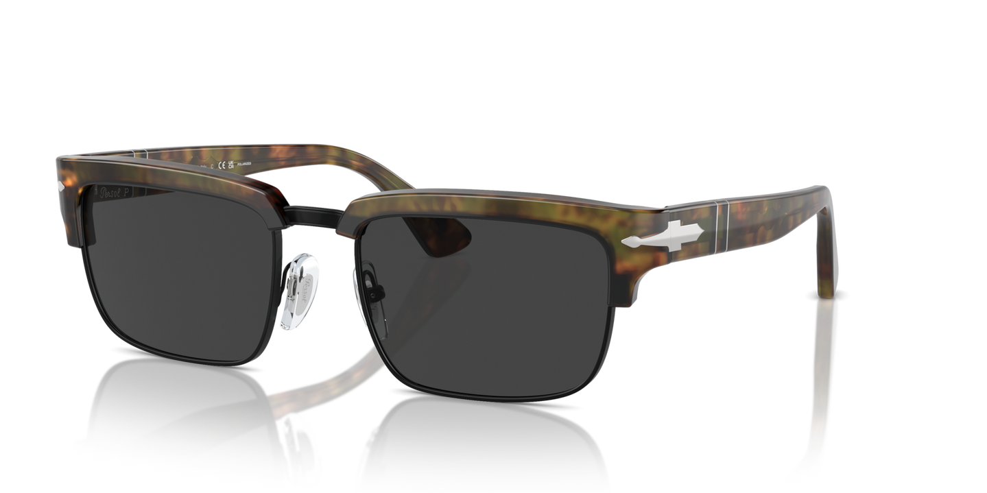 Persol PO3354S with Caffe Frame and Black Lenses - Image 1