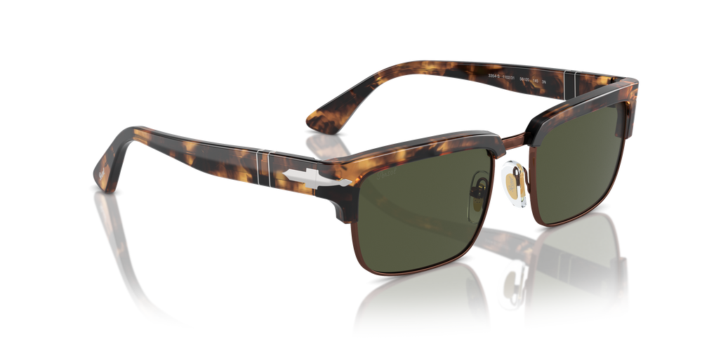 Persol PO3354S con Montatura Honey Tortoise/Brown e Lenti Verde - Immagine 3