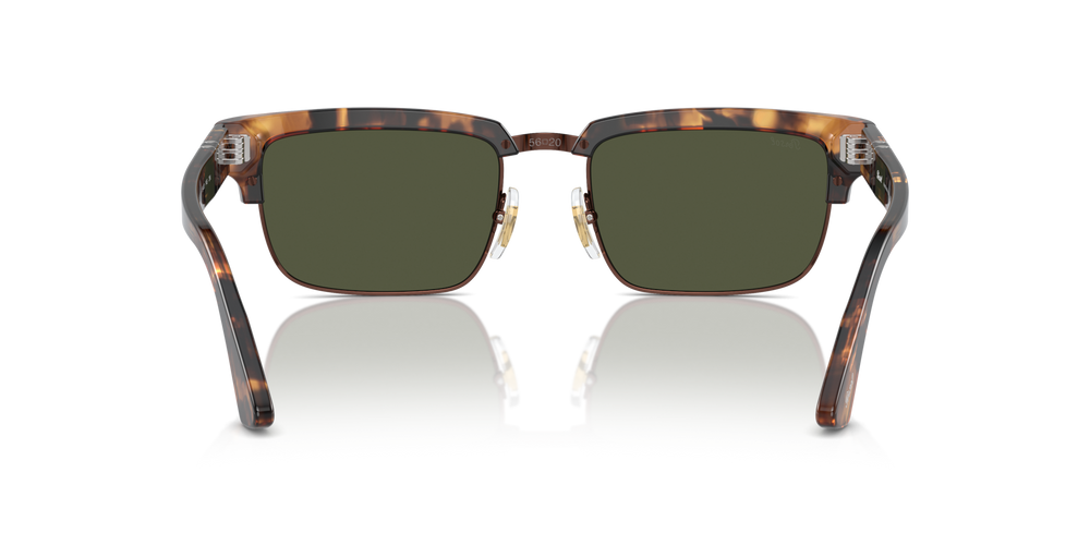 Persol PO3354S with Honey Tortoise/Brown Frame and Green Lenses - Image 5