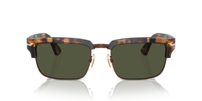 Persol PO3354S with Honey Tortoise/Brown Frame and Green Lenses - Image 2