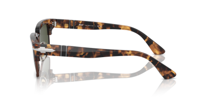 Persol PO3354S with Honey Tortoise/Brown Frame and Green Lenses - Image 4