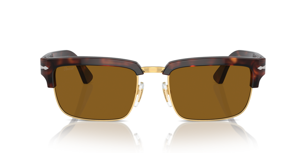 Persol PO3354S con Montatura Tortoise Brown/Gold e Lenti Marrone - Immagine 2