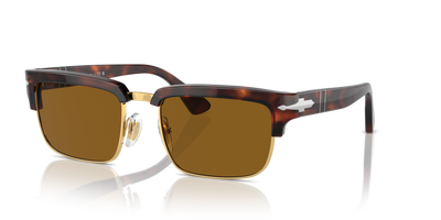 Persol PO3354S mit Tortoise Brown/Gold Gestell und Braun Gläsern - Bild 1