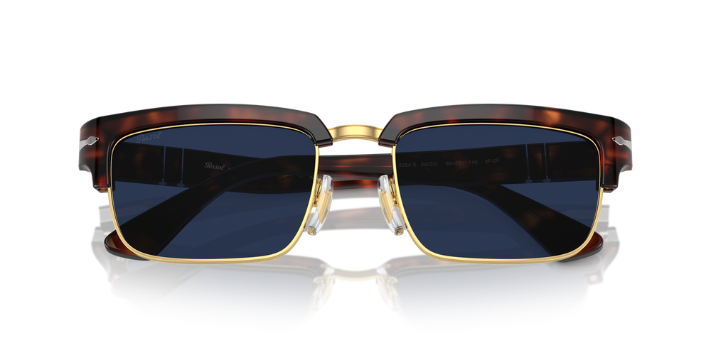 Persol PO3354S - Transitions® with Havana Frame and Blue Lenses - Image 6