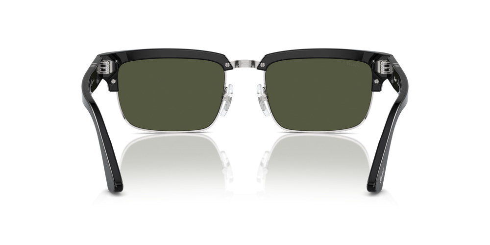 Persol PO3354S avec Monture Noir/ Argent et Verres Vert - Image 5