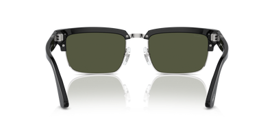 Persol PO3354S avec Monture Noir/ Argent et Verres Vert - Image 5