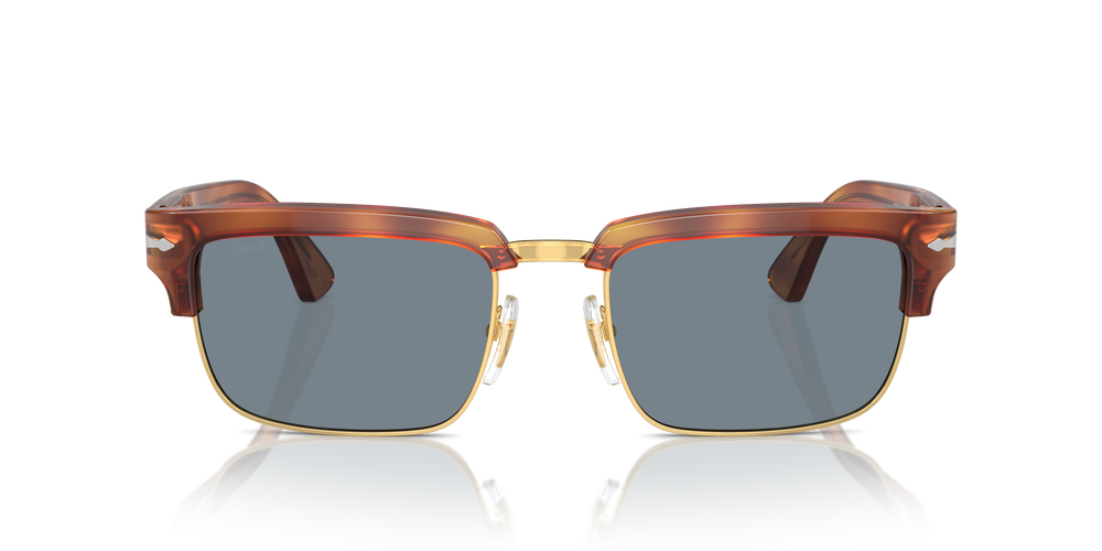 Persol PO3354S with Terra Di Siena Frame and Blue Lenses - Image 2
