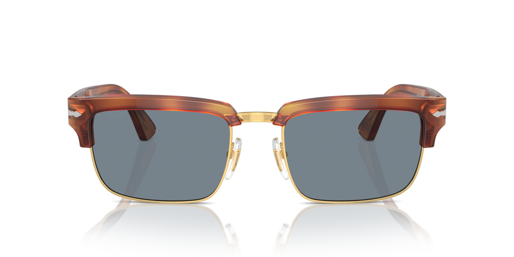 Persol PO3354S with Terra Di Siena Frame and Blue Lenses - Image 2