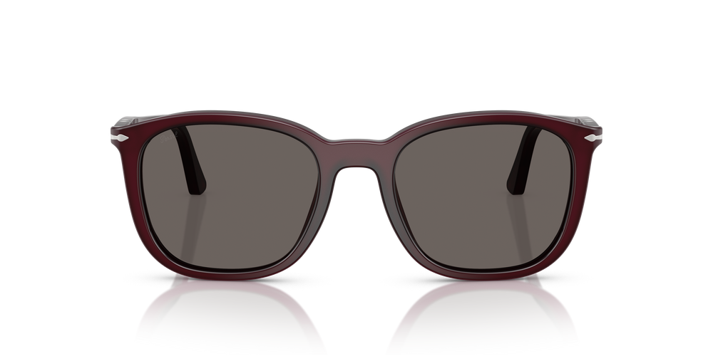 Persol PO3355S with Milky Plum Frame and Grey Lenses - Image 2