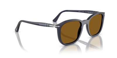 Persol PO3355S con Montura Azul profundo lechoso y Lentes Marrón - Imagen 3