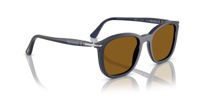 Persol PO3355S con Montura Azul profundo lechoso y Lentes Marrón - Imagen 3