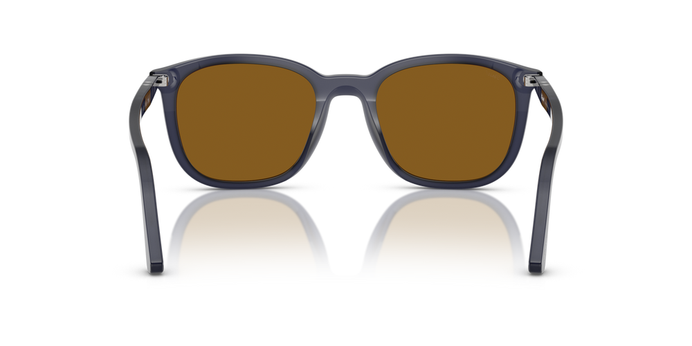 Persol PO3355S con Montura Azul profundo lechoso y Lentes Marrón - Imagen 5