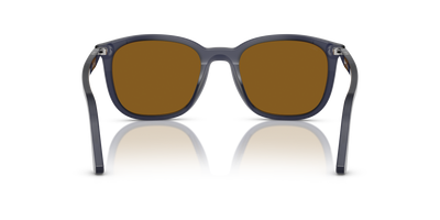 Persol PO3355S con Montura Azul profundo lechoso y Lentes Marrón - Imagen 5