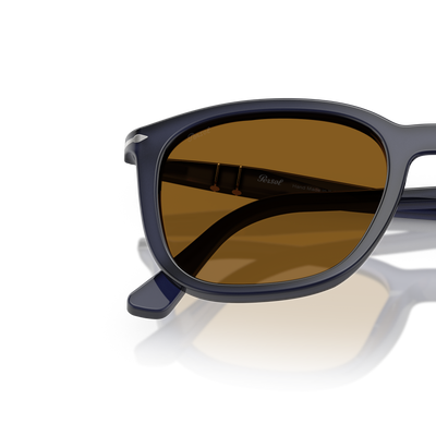 Persol PO3355S con Montatura Blu notte perlaceo e Lenti Marrone – Immagine variante