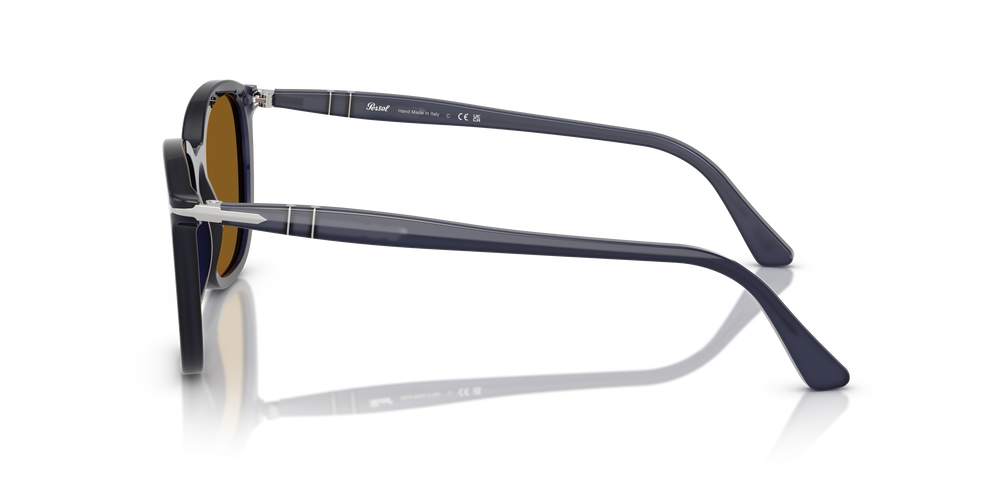 Persol PO3355S con Montatura Blu notte perlaceo e Lenti Marrone - Immagine 4