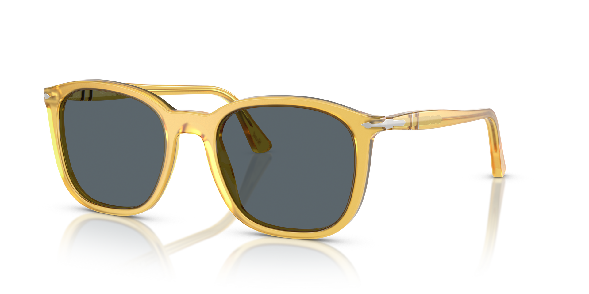 Persol サングラス Persol PO3355S with Miele Frame and Blue Lenses | Persol® US