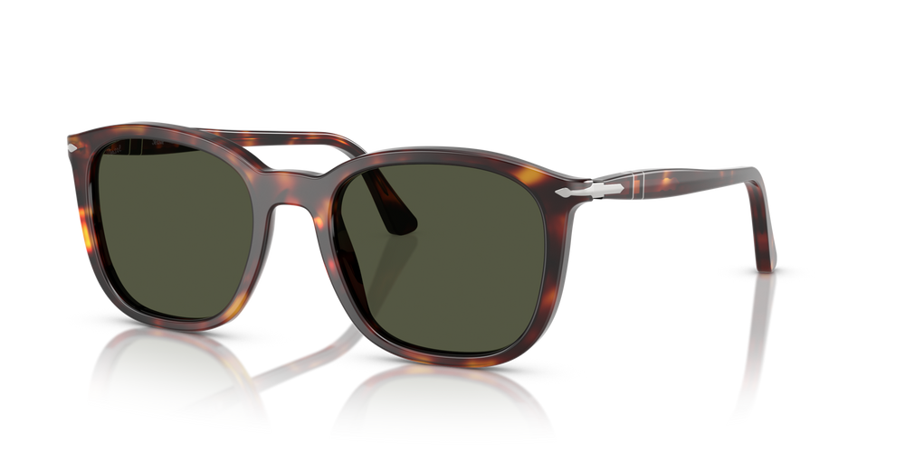 Persol PO3355S with Havana Frame and Green Lenses - Image 1