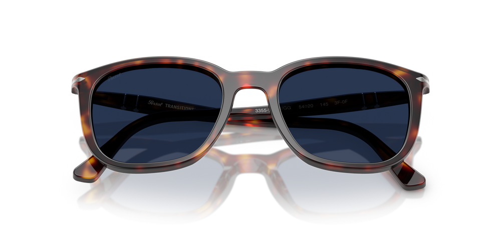 Persol PO3355S - Transitions® mit Havana Gestell und Blau Gläsern - Bild 6