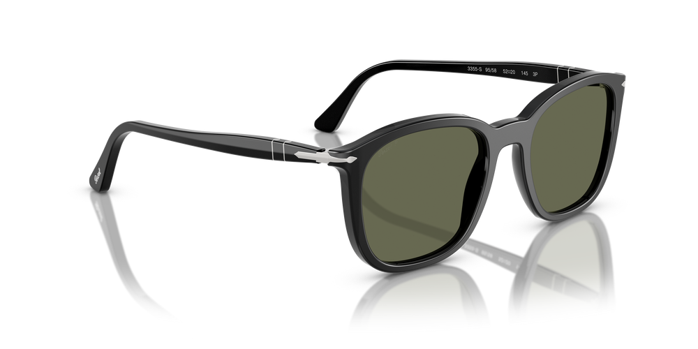 Persol PO3355S con Montatura Nero e Lenti Verde - Immagine 3