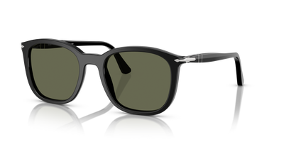 Persol PO3355S con Montatura Nero e Lenti Verde - Immagine 1