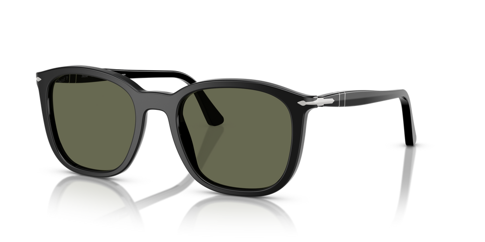 Persol PO3355S con Montatura Nero e Lenti Verde - Immagine 1