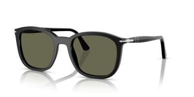 Persol PO3355S with Black Frame and Green Lenses - Image 1