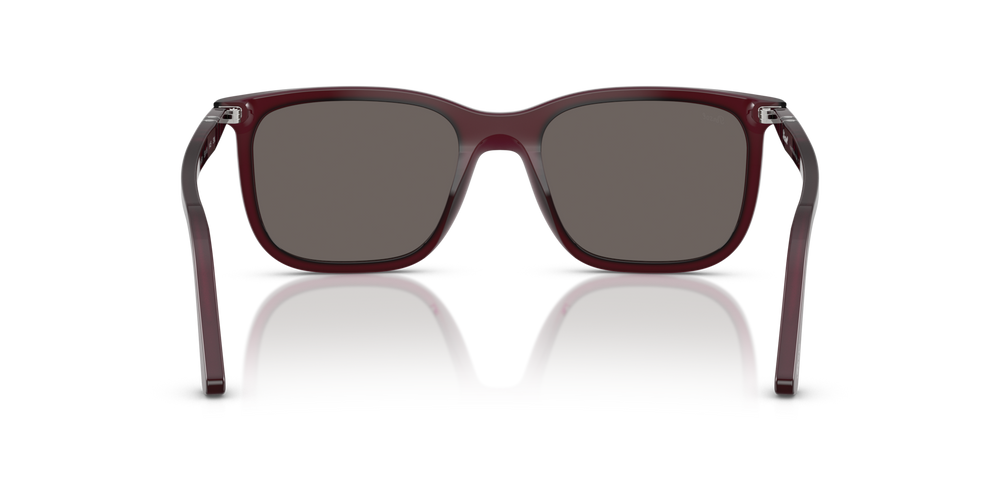 Persol PO3357S - Renzo with Milky Plum Frame and Grey Lenses - Image 5