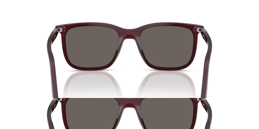Persol PO3357S - Renzo con Montatura Prugna perlaceo e Lenti Grigio - Immagine 5