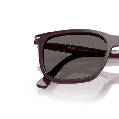Persol PO3357S - Renzo mit Milky Plum Gestell und Grau Gläsern – Variantenbild
