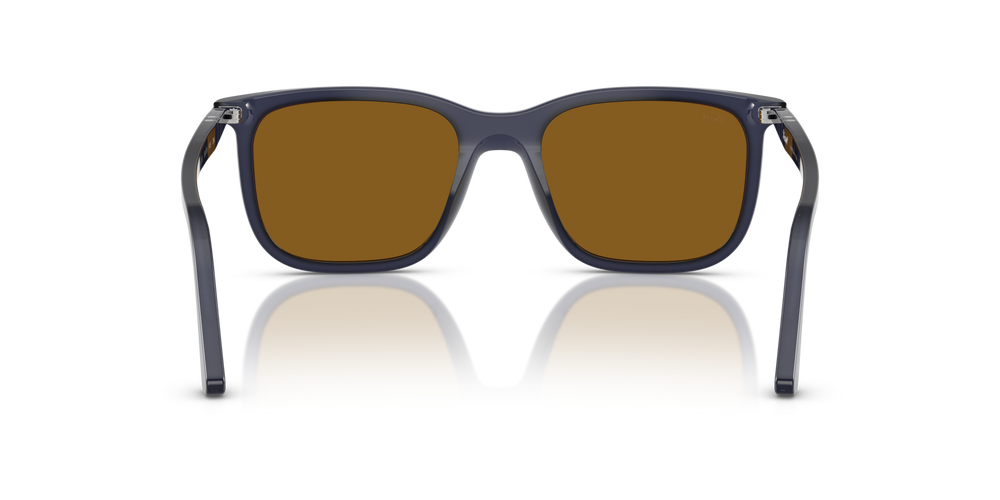 Persol PO3357S - Renzo with Milky Depths Blue Frame and Brown Lenses - Image 5