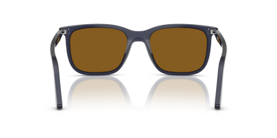 Persol PO3357S - Renzo with Milky Depths Blue Frame and Brown Lenses - Image 5