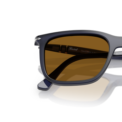 Persol PO3357S - Renzo mit Milky Depths Blue Gestell und Braun Gläsern – Variantenbild