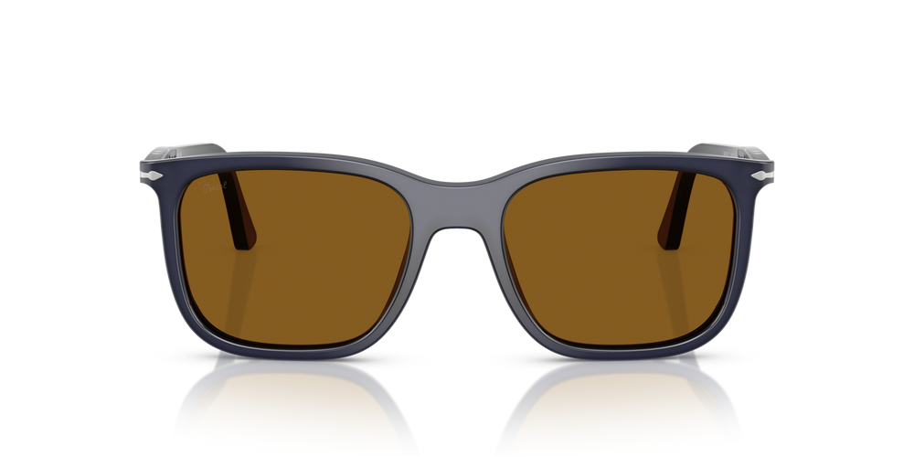 Persol PO3357S - Renzo with Milky Depths Blue Frame and Brown Lenses - Image 2