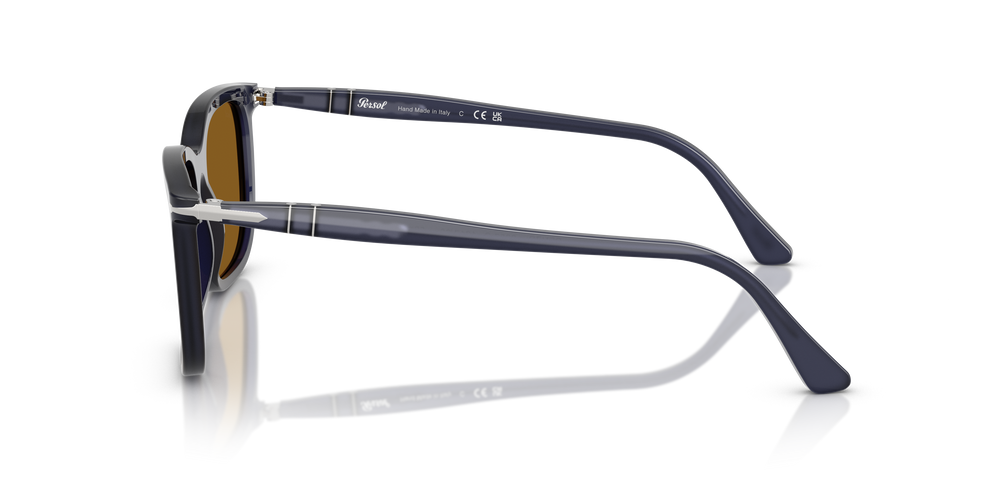 Persol PO3357S - Renzo mit Milky Depths Blue Gestell und Braun Gläsern - Bild 4