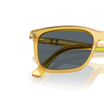Persol PO3357S - Renzo con Montatura Miele e Lenti Blu – Immagine variante