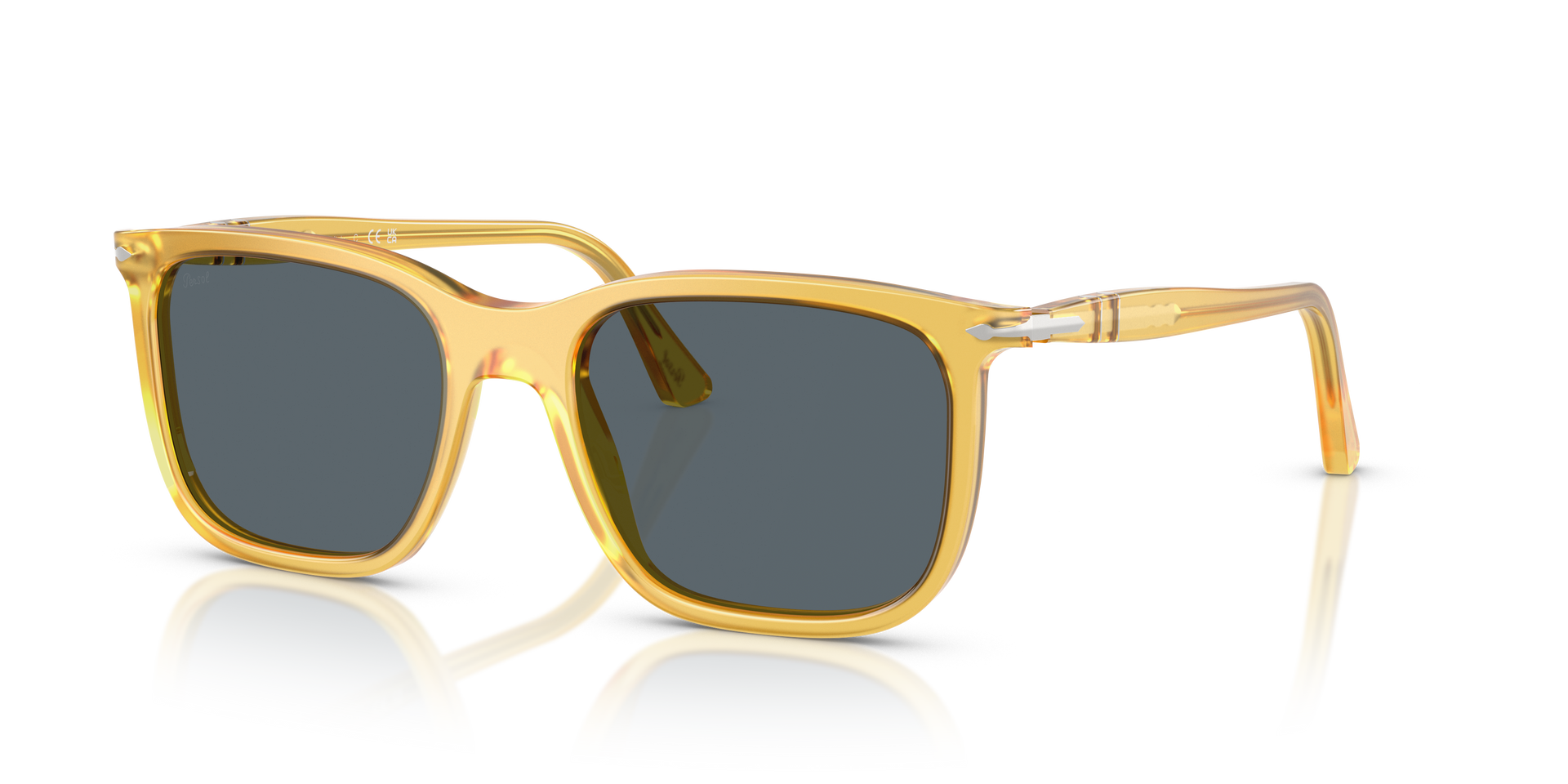 Persol PO3357S - Renzo with Miele Frame and Blue Lenses | Persol® US Persol PO3357S - Renzo with Miele Frame and Blue Lenses | Persol® US