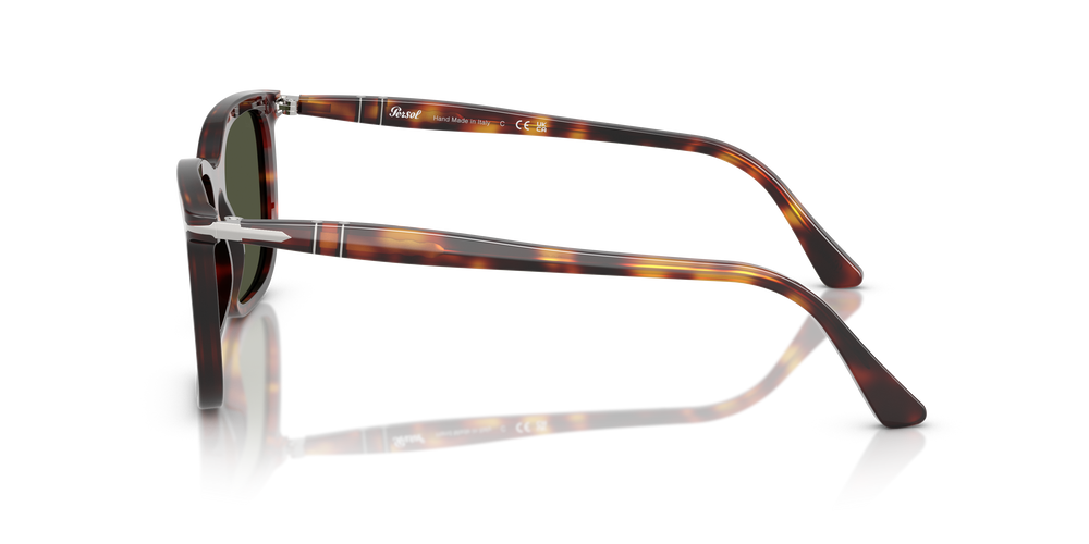 Persol PO3357S - Renzo with Havana Frame and Green Lenses - Image 4