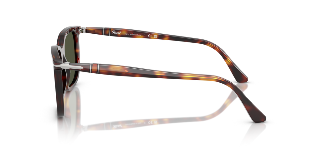 Persol PO3357S - Renzo with Havana Frame and Green Lenses - Image 4