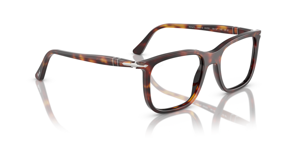 Persol PO3357S - Renzo Transitions® con Montatura Havana e Lenti Blu - Immagine 3