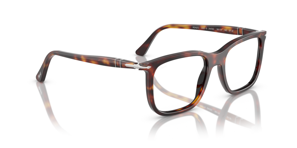Persol PO3357S - Renzo Transitions® with Havana Frame and Blue Lenses - Image 3
