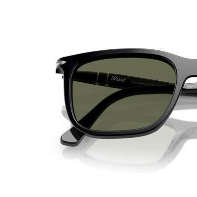 Persol PO3357S - Renzo with Black Frame and Green Lenses – Variant Image