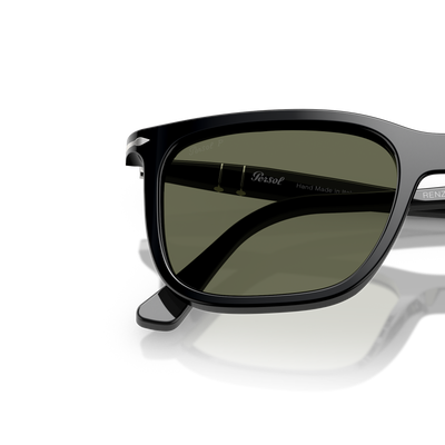 Persol PO3357S - Renzo con Montatura Nero e Lenti Verde – Immagine variante
