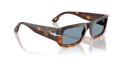 Persol PO3362S - Exclusive with Gradient Brown Tortoise Frame and Blue Lenses - Image 3