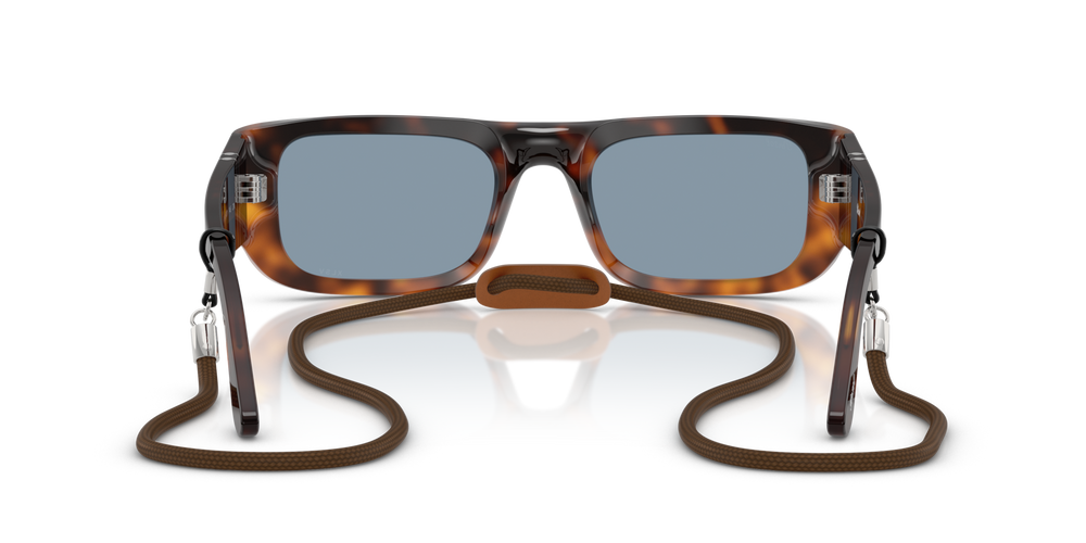 Persol PO3362S - Exclusive with Gradient Brown Tortoise Frame and Blue Lenses - Image 5
